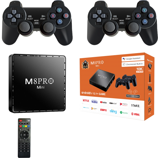 Game pad Wireless Box TV Stick 10K M8PRO